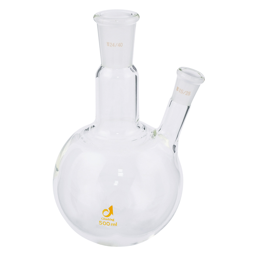共通摺合二つ口フラスコ　500mL画像