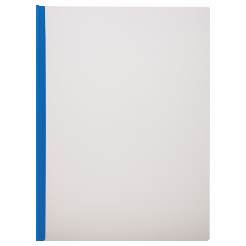 ﾚﾎﾟｰﾄｶﾊﾞｰ A4ﾀﾃ 約30枚収容 ﾌﾞﾙｰ 1ﾊﾟｯｸ(10冊)画像