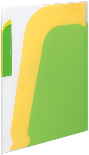 ポケットブック＜ノビータ＞８Ｐ　透明黄緑　５冊