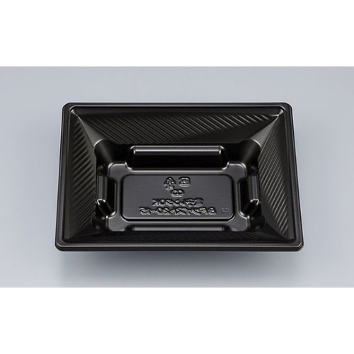 シーピー化成 どんぶり容器 BFツイスト20-15 黒 本体 発泡画像