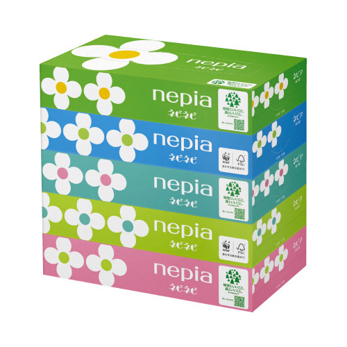 ネピネピティシュ５個パック×１８