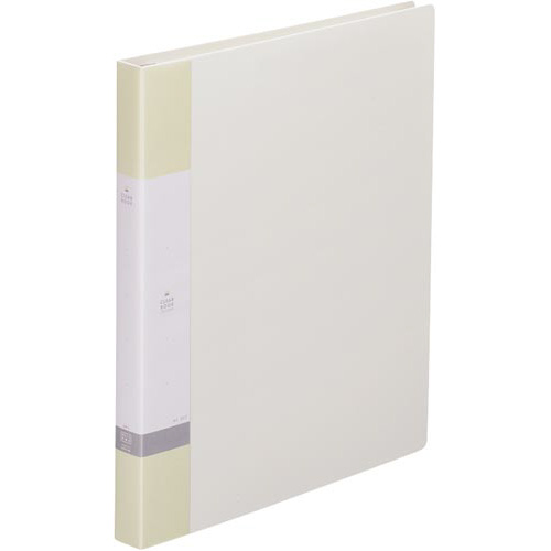 クリヤーブック交換式　白　Ａ４縦背幅２５ｍｍ１０冊画像