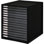 ＩＲＩＳ　２４５９６６　レターケース　ＬＣＥ－１４Ｓ　ブラック画像