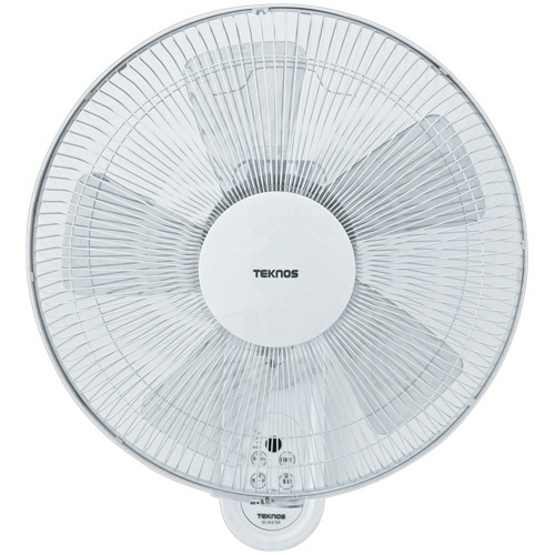 TEKNOS 40cm壁掛けフルリモコン扇風機 ホワイト 1台画像
