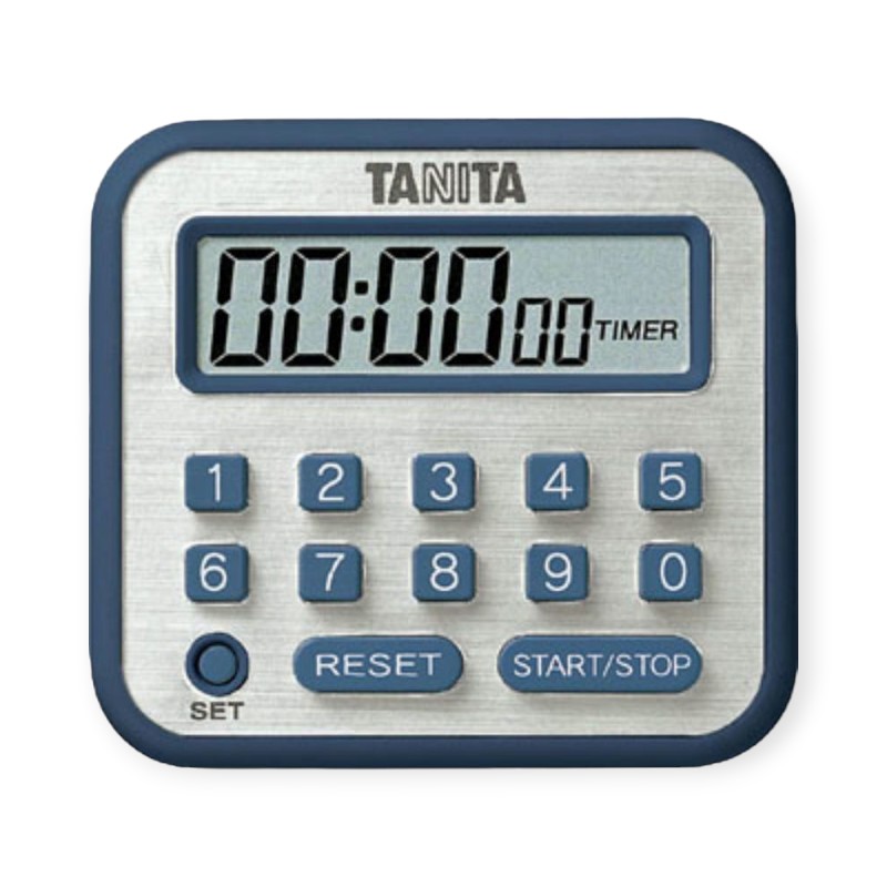 調理道具 タニタ TD-375-BL(ブルー) 長時間タイマー100時間計画像