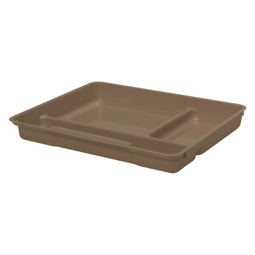 小物整理トレー 幅29.6×奥行27×高さ4cm 小物整理 トレー ブラウン画像