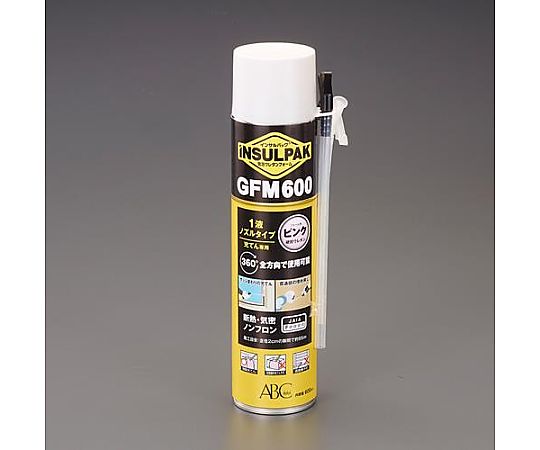 600ml 発泡ウレタンフォーム(一液性/ﾋﾟﾝｸ)画像