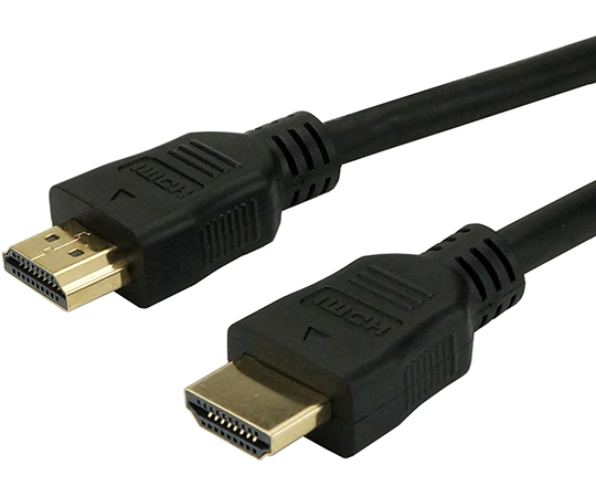 ハイスピードHDMIケーブル　1.0m　ブラック　プラスチックモールド　4K/30p　HDR　3D　HEC　ARC　リンク機能