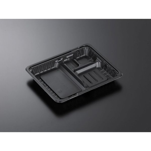 中央化学 弁当容器 CT ガチ弁 LIK24-20E2 BK 本体画像