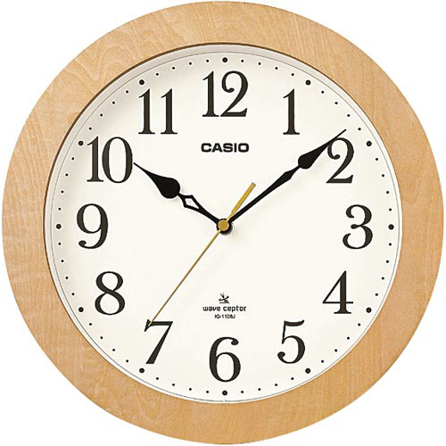 木枠電波掛時計ＩＱ－１１０８Ｊ－７ＪＦ画像