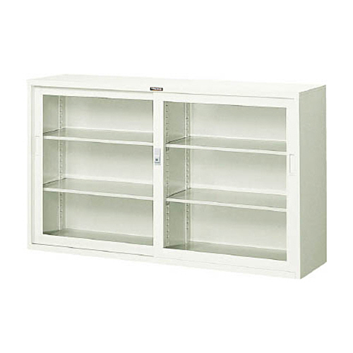 スタンダード書庫(奥行400)ガラス引違　1500×高さ880　1台