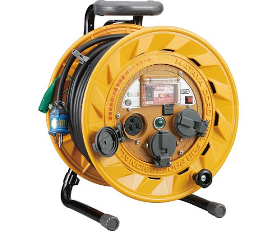 BR型　単相100V型ブレーカーリール　30m　温度センサー・アースチェック付