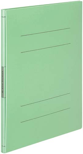 ガバットファイル　ＰＰフィルム貼りＡ４縦　緑１０冊