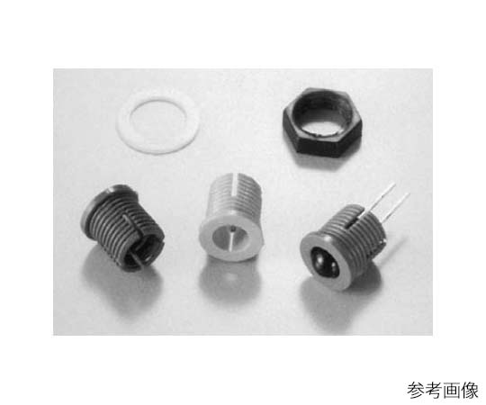 パネル用　LED取付ブラケット（Φ5用）　白（10個入）画像