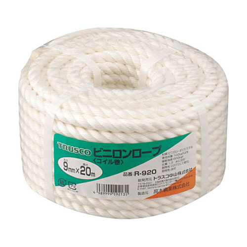 ﾋﾞﾆﾛﾝﾛｰﾌﾟ 9mm×20m ｺｲﾙ巻 1巻画像