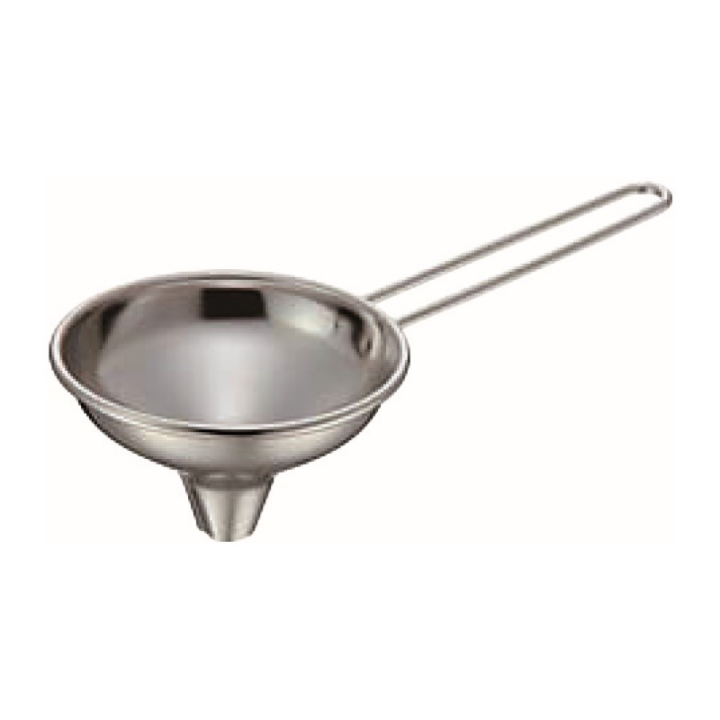 調理器具 18-8STハンドル付ロート 9cm画像