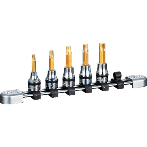 ﾈﾌﾟﾛｽ 9.5sq.T型ﾄﾙｸｽﾋﾞｯﾄｿｹｯﾄ 5点ｾｯﾄ 1ｾｯﾄ画像