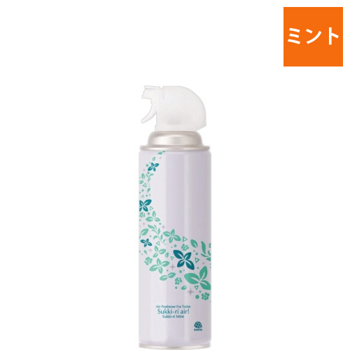 トイレの消臭スプレー　スッキーリエア!　スッキーリミントの香り　350mL　1本