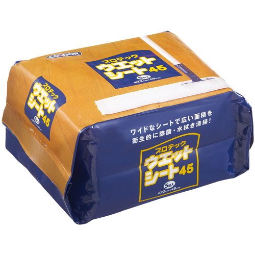 ﾌﾟﾛﾃｯｸ ｳｴｯﾄｼｰﾄ45 220×480mm 1ﾊﾟｯｸ(5枚)画像