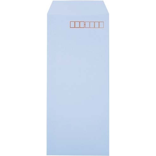 ソフトカラー封筒　長４　アクア　１０００枚入画像