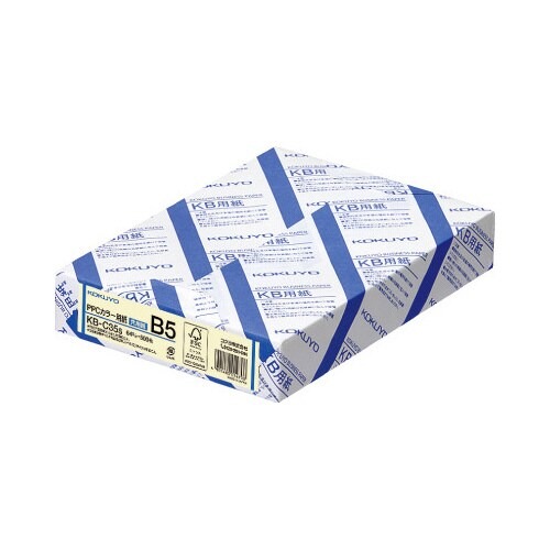 ＰＰＣカラー用紙　共用紙　Ｂ５　５００枚アイボリー画像