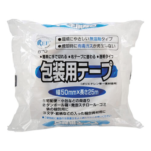 作業性抜群で、透明度が高く耐水性に優れたクロステープ