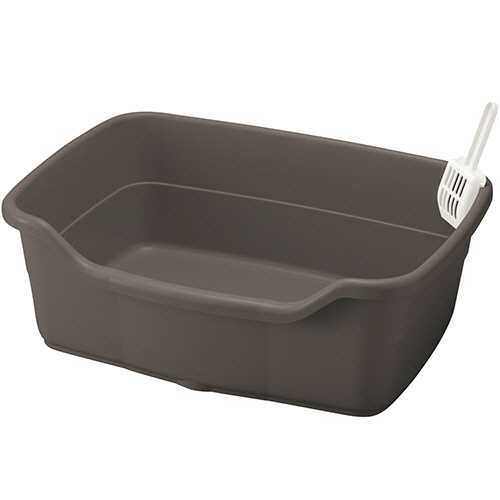 ﾗﾌﾟﾚ ﾈｺﾄｲﾚ深型 60 ﾀﾞｰｸｸﾞﾚｰ 1個画像