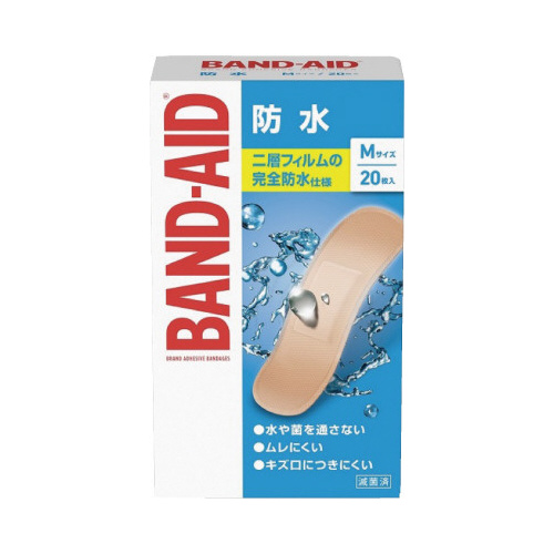 バンドエイド　防水　Ｍサイズ　２０枚画像