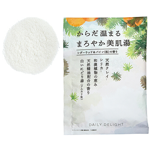 ﾃﾞｲﾘｰﾃﾞｨﾗｲﾄ まろやか美肌ﾊﾞｽﾊﾟｳﾀﾞｰ ｼﾀﾞｰｳｯﾄﾞ&ﾊﾟｲﾝ(松) 50g 1包画像