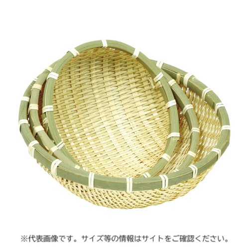 竹ザル ボウル型豆腐ザル13号 萬洋画像