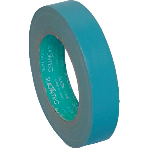 NO.3372 養生用布粘着ﾃｰﾌﾟ25mm幅 水色 1巻画像