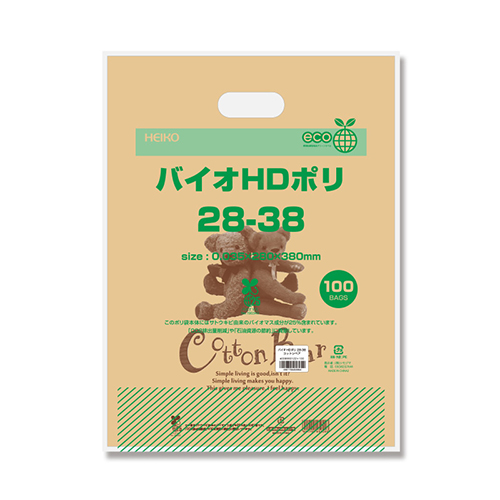 商品のお持ち帰りに！手抜き加工のポリ袋