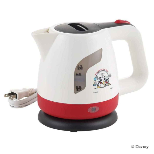 ミッキー＆ミニー 電気ケトル0.8L