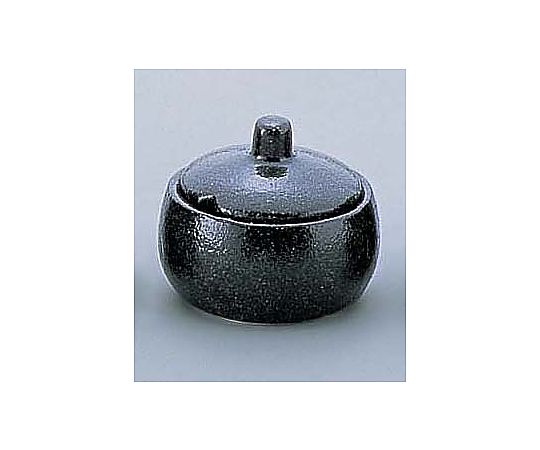 瀬戸黒(玉形)辛子入 ミニ Y-005画像