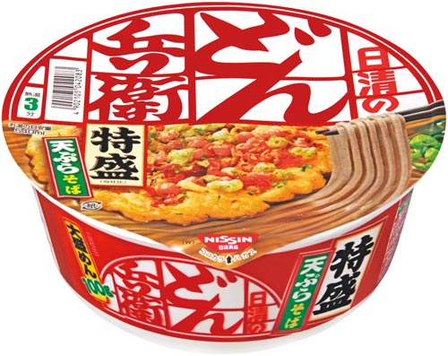 日清のどん兵衛特盛　天ぷらそば西日本風　１２個入画像