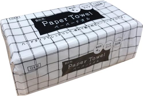 花束ハンドペーパータオル２００枚×１２