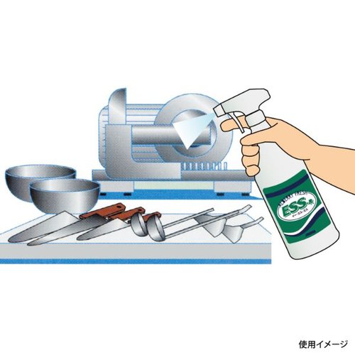 アルコール製剤 アルベリーフレッシュESS-R 4.8L アルタン 樽形の容器に入った透明な液体が見える状態