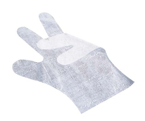 サクラメン手袋 デラックス(100枚入)L ホワイト 35μ
