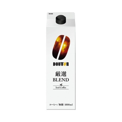 ドトールアイスコーヒー無糖厳選ブレンド１０００ｍｌ画像