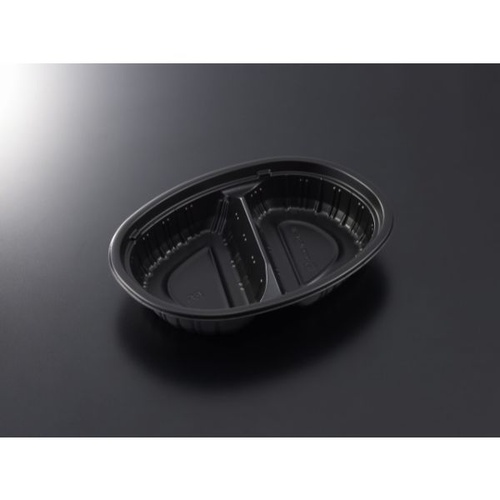 中央化学 弁当容器 耐寒CT フロズ MS24-18 BK 本体画像