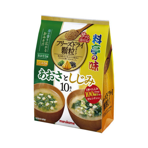 お徳用ＦＤ顆粒みそ汁あおさとしじみ　１０食画像