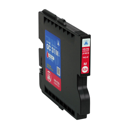 リコー RICOH GC31M マゼンタ 互換 リサイクルインクカートリッジ画像