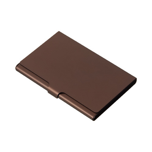 アルミカードケースＳダークブラウンｘ５画像