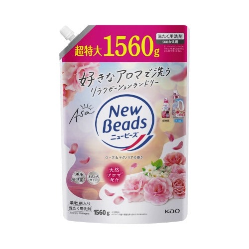 ニュービーズ　ローズ＆マグノリア詰替１５６０ｇ×６画像