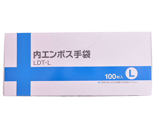 内エンボス手袋L 1ケース（100枚×40袋入）画像