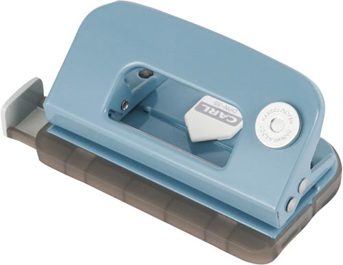 ２穴デコレ・パンチライトブルー３個画像