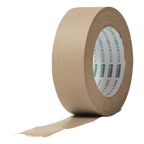 オカモト 無包装ラミレスクラフトテープ 48mm×50m 224048画像