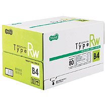 αｴｺﾍﾟｰﾊﾟｰ ﾀｲﾌﾟRW B4 1箱(2500枚:500枚x5冊)画像