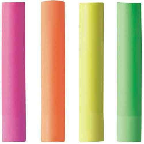 ダストレス学校用蛍光チョーク　４色　７２本画像