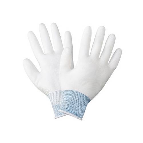 ウレタン背抜き手袋　ホワイトＳ　１０双×１０画像